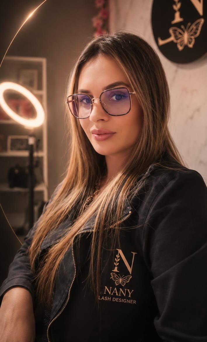 Nany, profissional do Studio Nany Lash